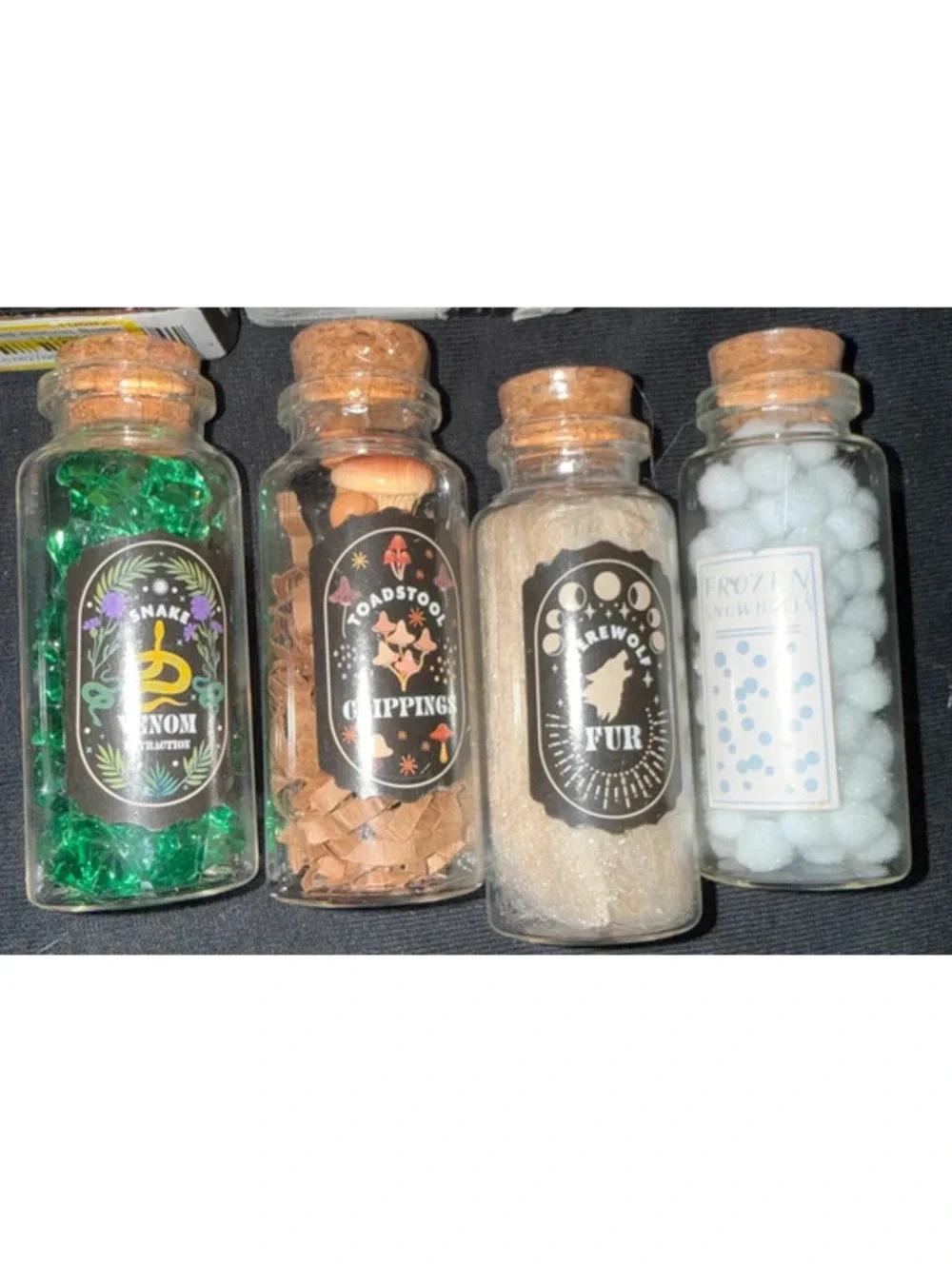 10 Glass Mini Potion Bottles Target Bullseye Playground